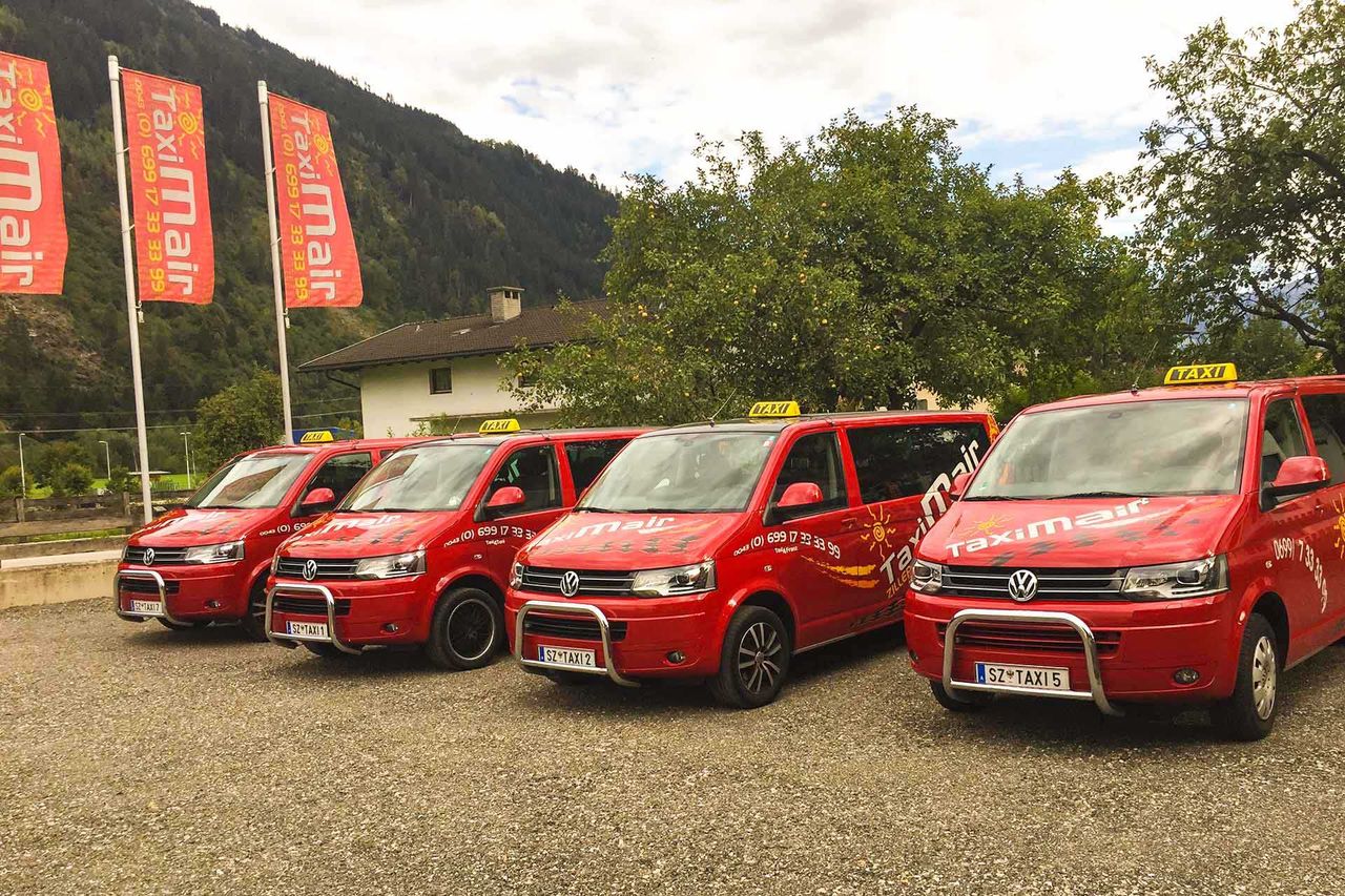 Taxi Flotte im Zillertal